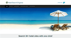 Desktop Screenshot of hotelsearchengines.net